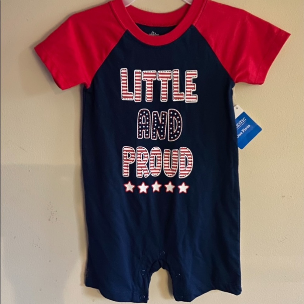 Celebrate Patriotic Baby Romper
